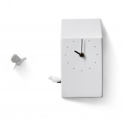 Cuckoo Nest Clock - Home grey