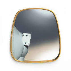 Place Furniture seletti-toiletpaper-MIRROR GOLD FRAME TWO OF SPADES